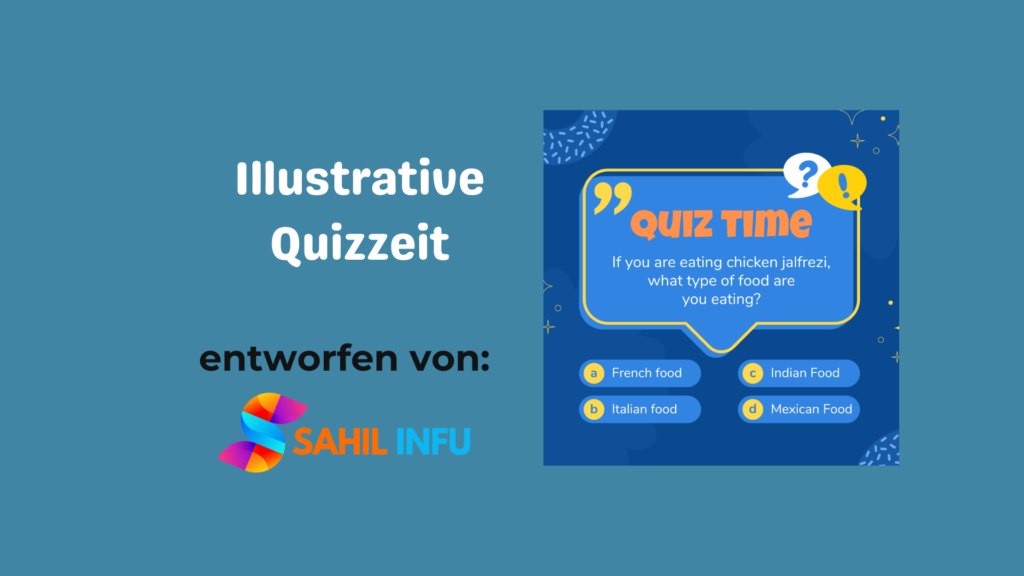 Laden Sie die kostenlose Datei Playful Illustrative Quiz Time ai herunter