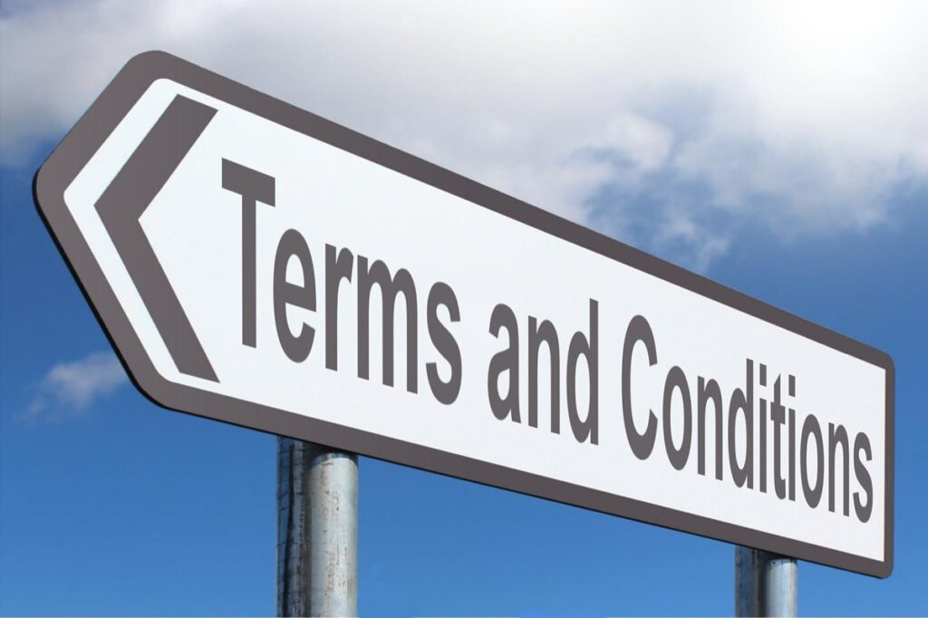 Terms and Conditions